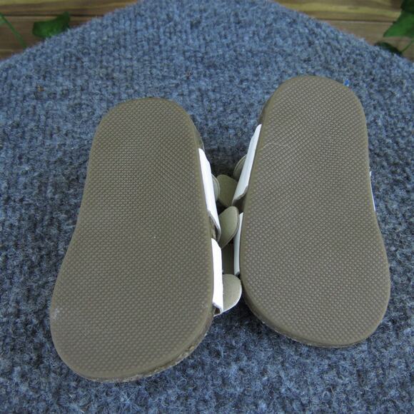 Old Navy Girls Fisherman Sz T 0-3‎ Medium White Synthetic Buckle - Picture 5 of 5